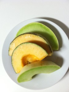 Melon Slices Photo for 10:16:15 Blog